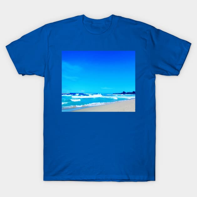 Caribbean Coast T-Shirt by EloiseART